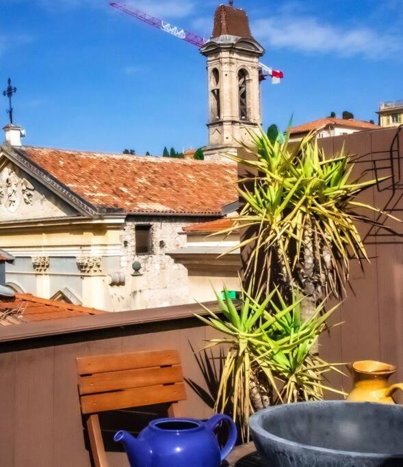 Duplex, Jacuzzi, Terrasse Sur Les Toits Apartment Nice Exterior photo
